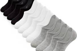 IDEGG No Show Socks Womens and Men Low Cut