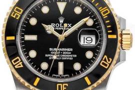 Rolex Submariner Date Black Dial Yellow Gold/Steel Men's Watch 116613LN-0001