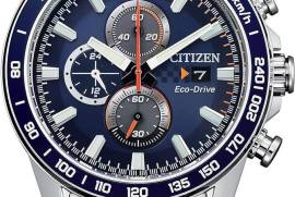 Citizen Men's Sport Casual Brycen Eco-Drive Chronograph Stainless Steel Watch, 12/24 Hour Time, Date, Tachymeter, 100 Meters Water Resistant, Spherical Mineral Crystal, Weekender