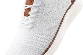 VILOCY Men's Mesh Dress Sneakers Oxfords Business Casual Walking Shoes Tennis Comfortable