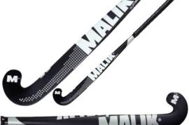 Field Hockey Stick Platinum Multi Curve - Quality: Pluto J, Head Shape: J Turn (37.5 Inch, Platinum Indoor Wood)